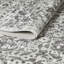 Tapis oriental gris en polypropylène tissé à la main Ragheb-294400574