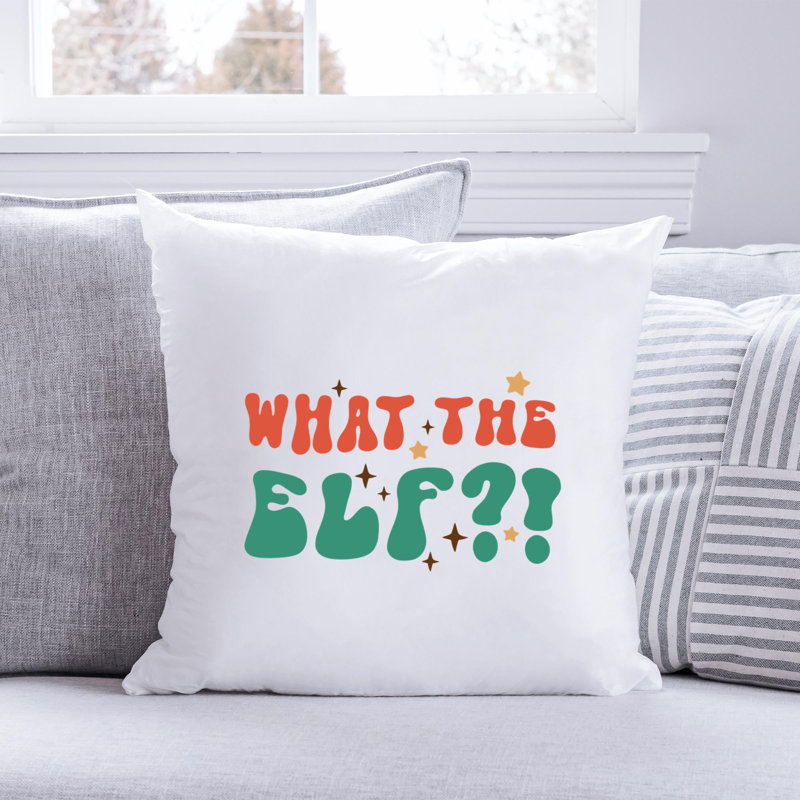 Coussin en polyester ChristmasFunny-11, 20 po x 20 po