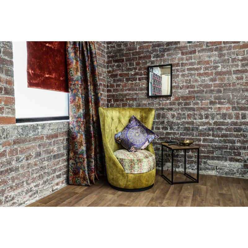 Meghan Velvet Wingback Chair
