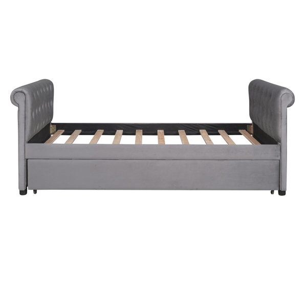 Rosdorf Park Jaquis Upholstered Daybed With Trundle 