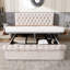 Upholstered Ottoman Storage Bed-1781225605