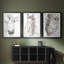 Farm face I - impression sur mesure encadrée de qualité supérieure - 3 pièces