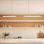 Luminaire suspendu linéaire à 1 lumière pour îlot de cuisine Vesper