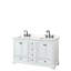 Ensemble de meuble-lavabo double autoportant 80 po avec plateau en quartz Deborah-98207322-98207319-98207325