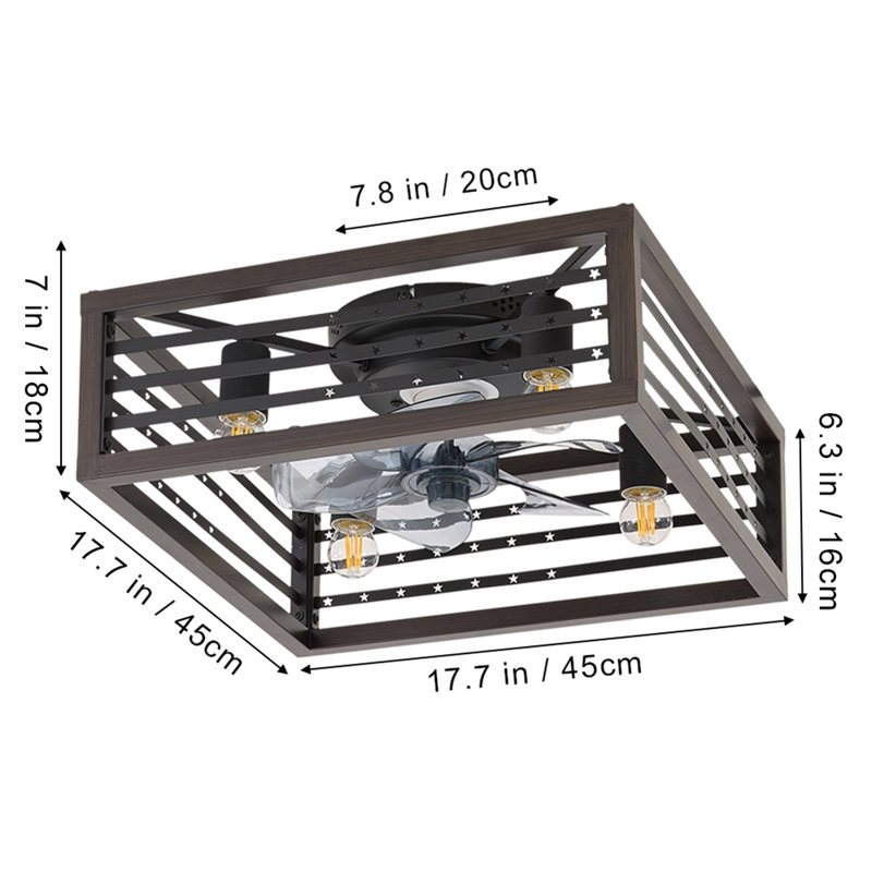 Ceiling Fan with Light Kit