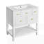 Ensemble de meuble-lavabo simple autoportant avec 5 tiroirs-1969228769