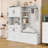 Hall Tree with Storage Cabinet, Bench and Hooks