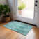 Washable Abstract Indoor / Outdoor Rug
