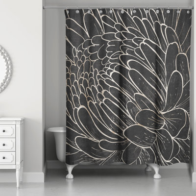 Rideau de douche Floral