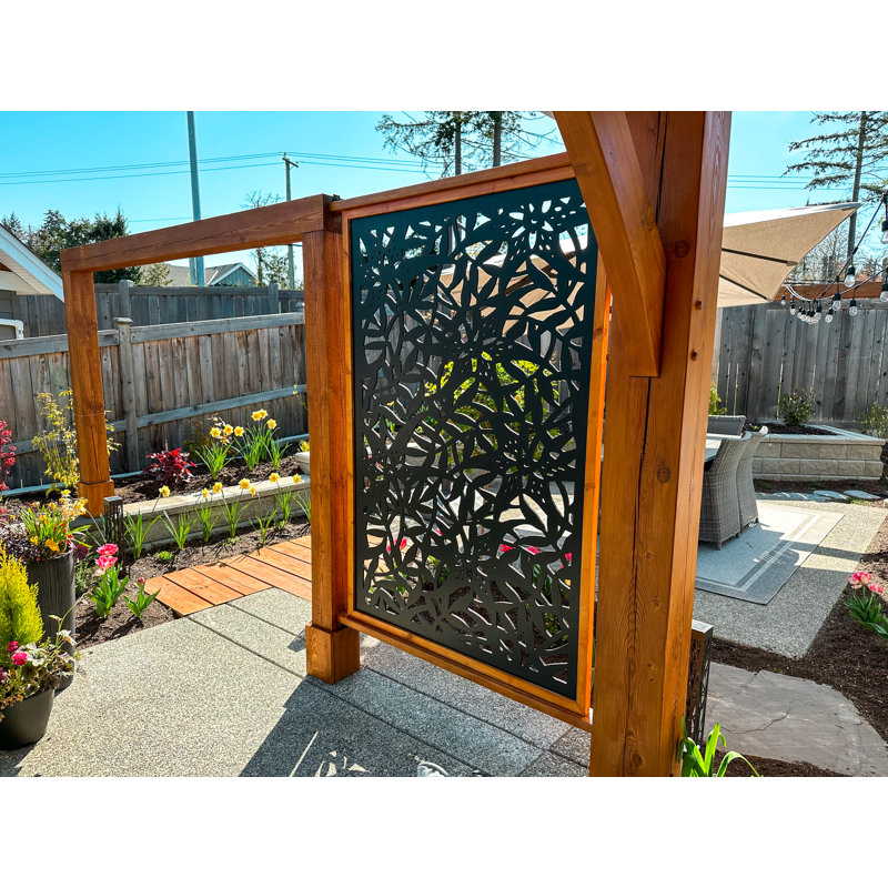 Écran d'intimité décoratif en PVC 2 pi x 4 pi Lily