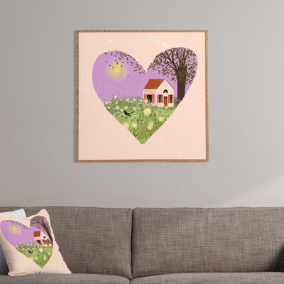 Spring Is Coming Ii' - Picture Frame Graphic Art Print on Wood -  East Urban Home, EUNH5057 33385458