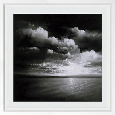 Moonlit Bay I par Donna Levinstone - Photographie encadrée sur papier