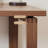 Tan Rectangular Solid Wood desk-109310193