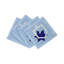 Dreidel Hemstitch Cocktail 6" Linen/Cotton Napkin