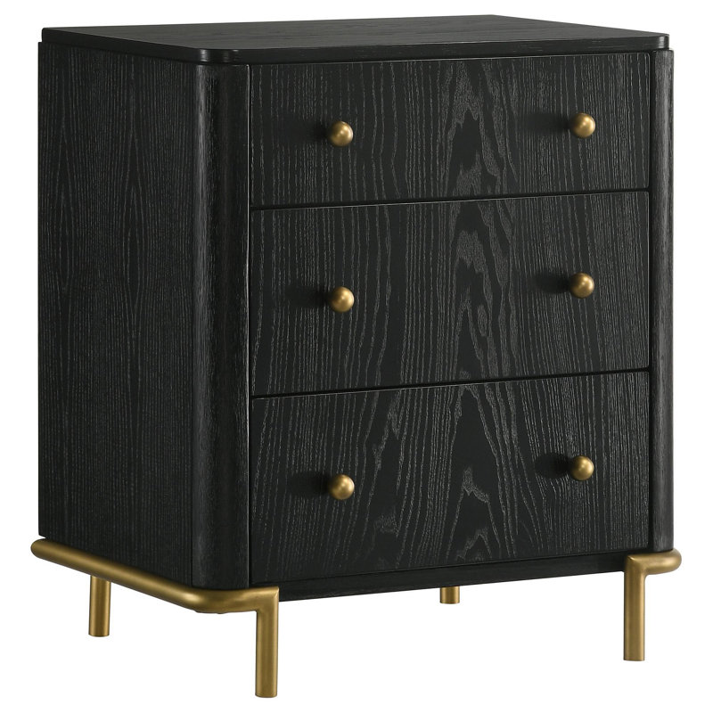 Table de chevet 3 tiroirs Anser