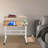 Multi Functional Foldable Desk Modern Computer Desk Adjustable Height Computer Table With Universal Wheels-1902021673