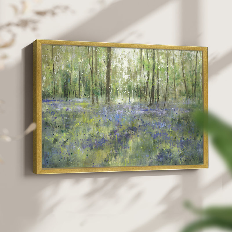 LAVENDER HILL - Reproduction encadrée - Restickable, H 11 po x l 14 po