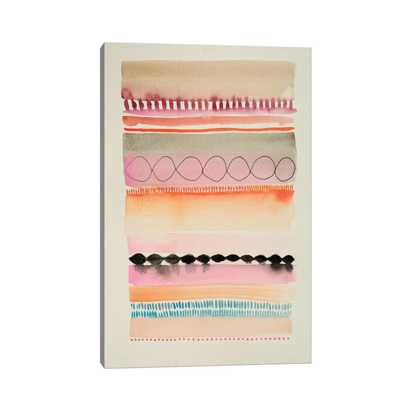 Boundary I 1 Piece Wrapped Canvas Wall Art, 40" H x 26" W, Wrapped Canvas