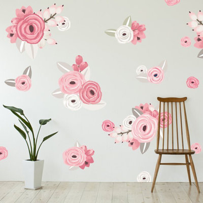Plants & Flowers Non-Wall Damaging Wall Decal