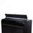 47.6" Tall Metal Storage Cabinet with Glass Doors & Flip-Top