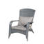Chaise de patio avec coussins-218782784