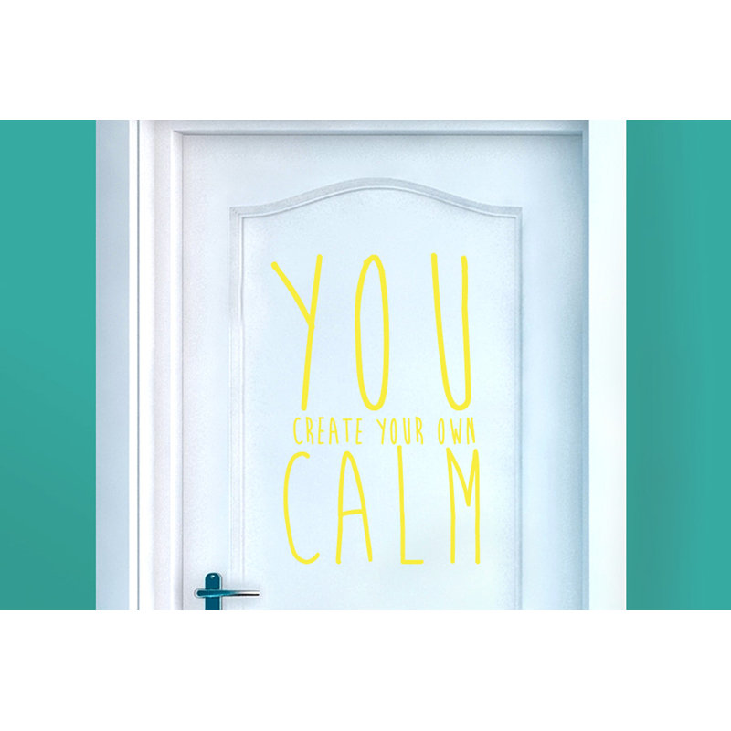 Wall Decal, Bright Yellow