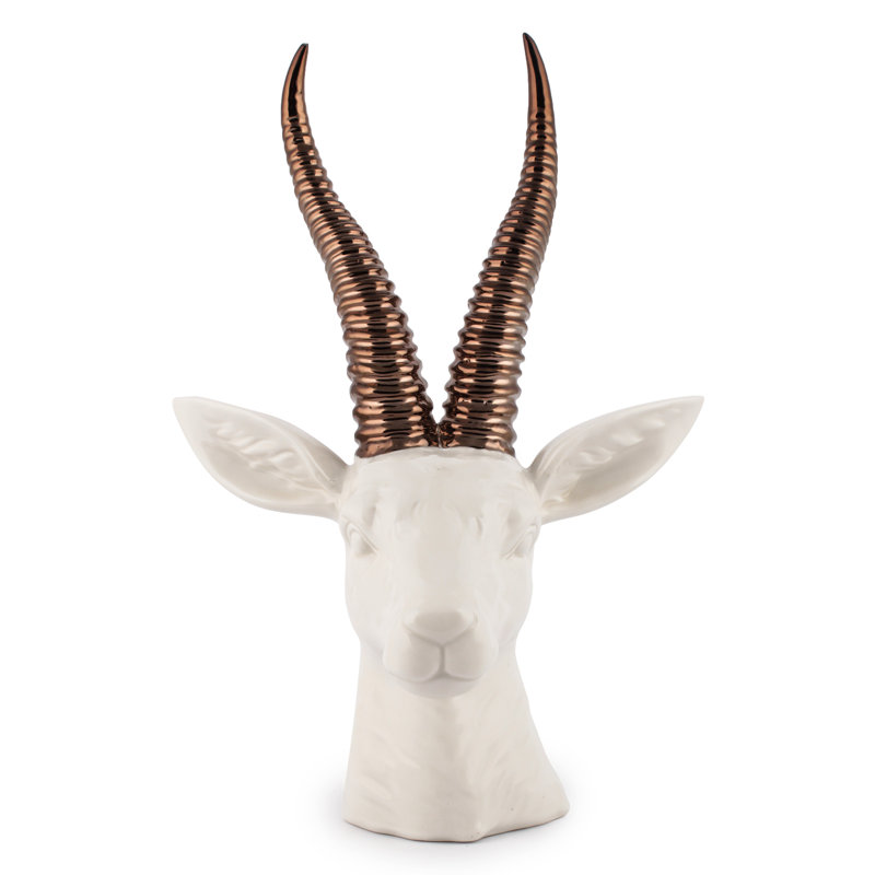 Alcantar Animals Bust, 41.5cm H x 31.5cm W x 25cm D