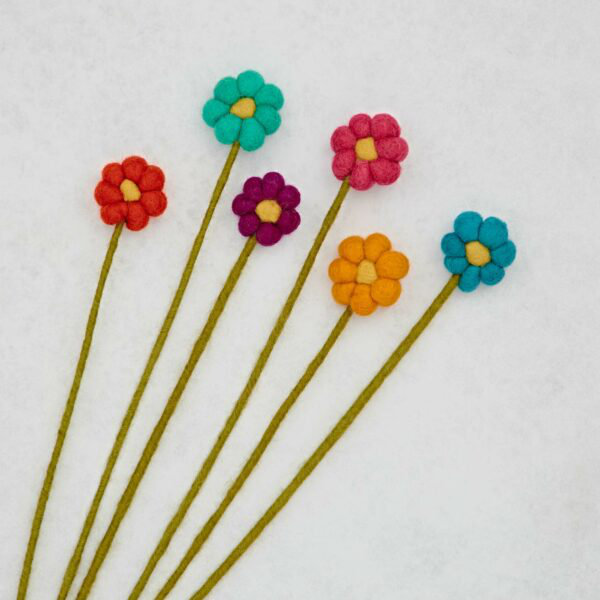 Felt Handmade Flower Bouquet