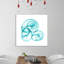 Turquoise Sky Snails - Wrapped Canvas Print-1733194337