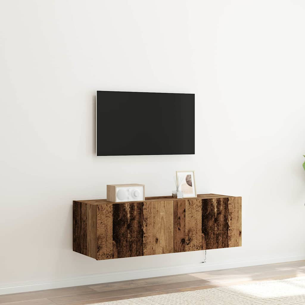 TV Wall Cabinet Engineered Wood
