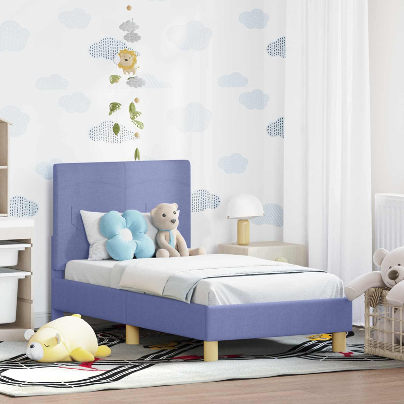 Bed Frame, Cot Bed / Toddler (70 x 140cm), Jeans Blue