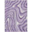 Tapis lavande intérieur / extérieur en polyester tissé à la machine Lamanna-95453294