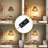 Pawlu Dimmable Plug-in Rattan Pendant Light