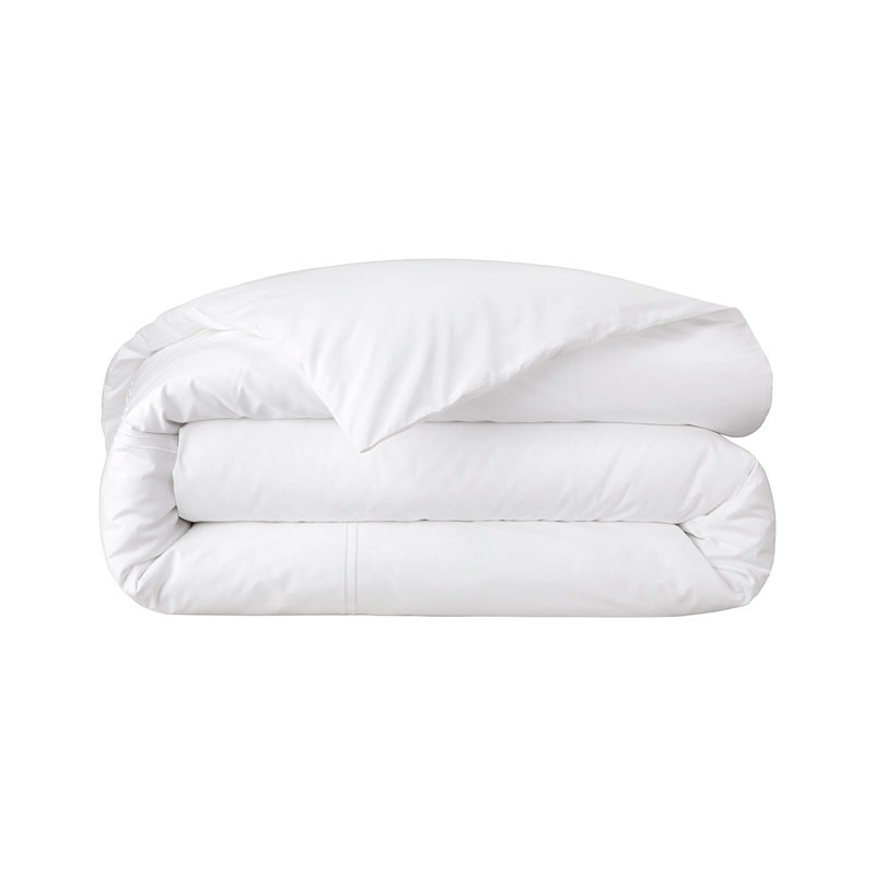 Duo Orange Twin Duvet Cover, Queen Duvet Cover, White