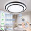 Plafonnier encastré 3 lumières DEL 20 po Medeline-75452819