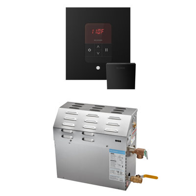 MS 7.5 kW (7500 W) Steam Shower Generator Package with square iTempo Control