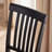 Slatted Back Dining Chair Solid Wood Side Chair-2056205938