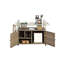 Table-bar pour l'extérieur avec armoire-1250421171