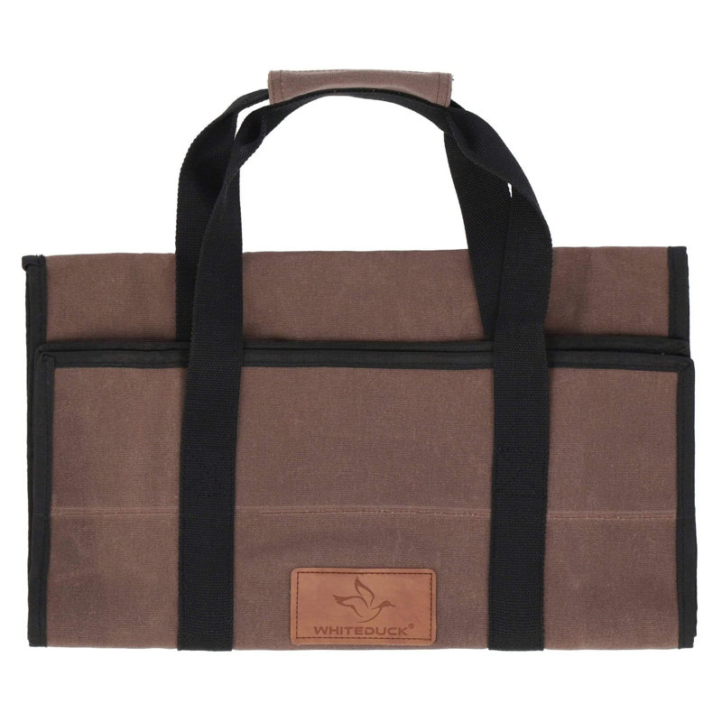 Toile transporteur de bois de chauffage, Brun