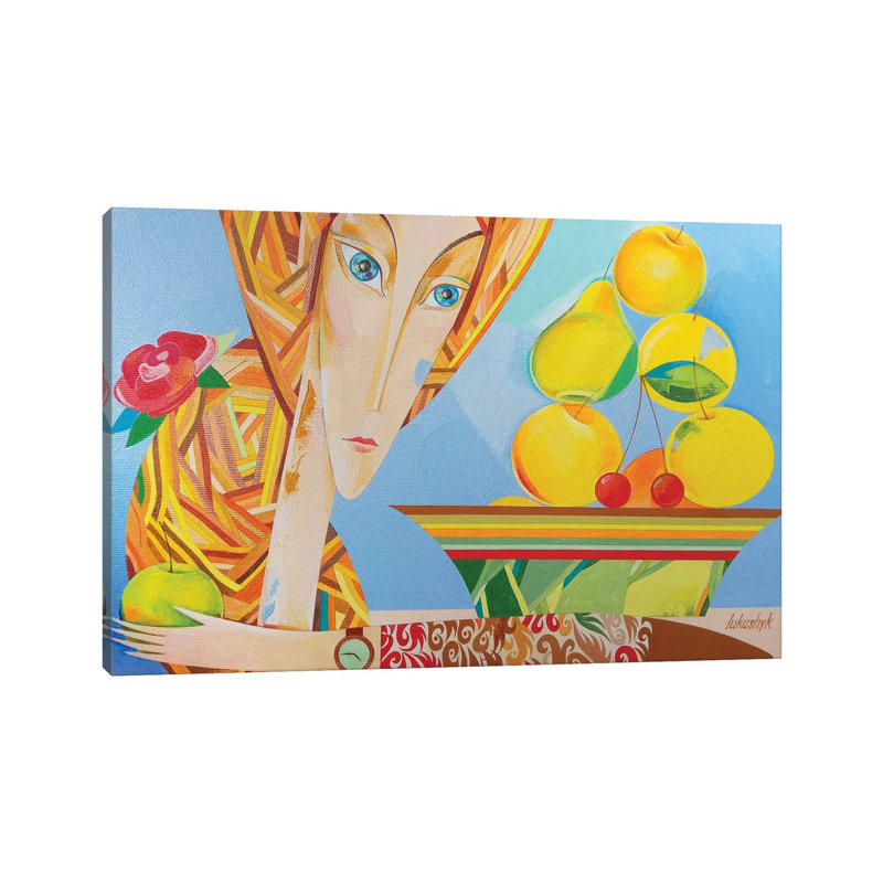 Augusta by Neli Lukashyk - Wrapped Canvas Gallery-Wrapped Canvas Giclée, 12cm H x 8cm W x 1.91cm D