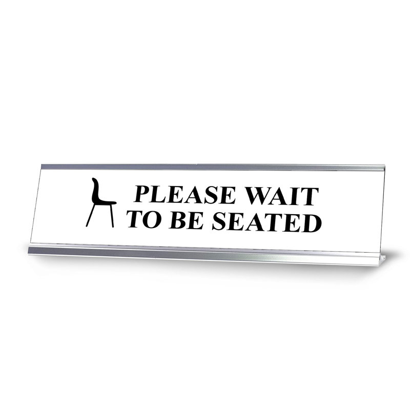 Desk Sign