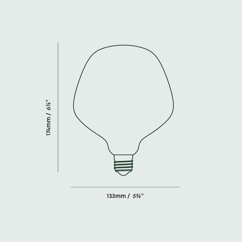 6 Watt White LED Bulb