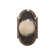 Delaney Hardware Bravura 906 Macon Knob Privacy Lockset With Modern Arched Trim Scratch Resistant Door Knob For Bedroom/Bathroom