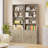 Aillee 70.9"H Standard Bookcase with Doors-1543865964