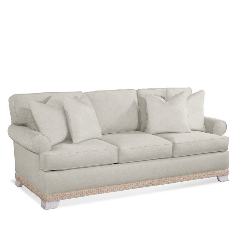 Fairwind Sofa, White Performance Fabric; 0851-94