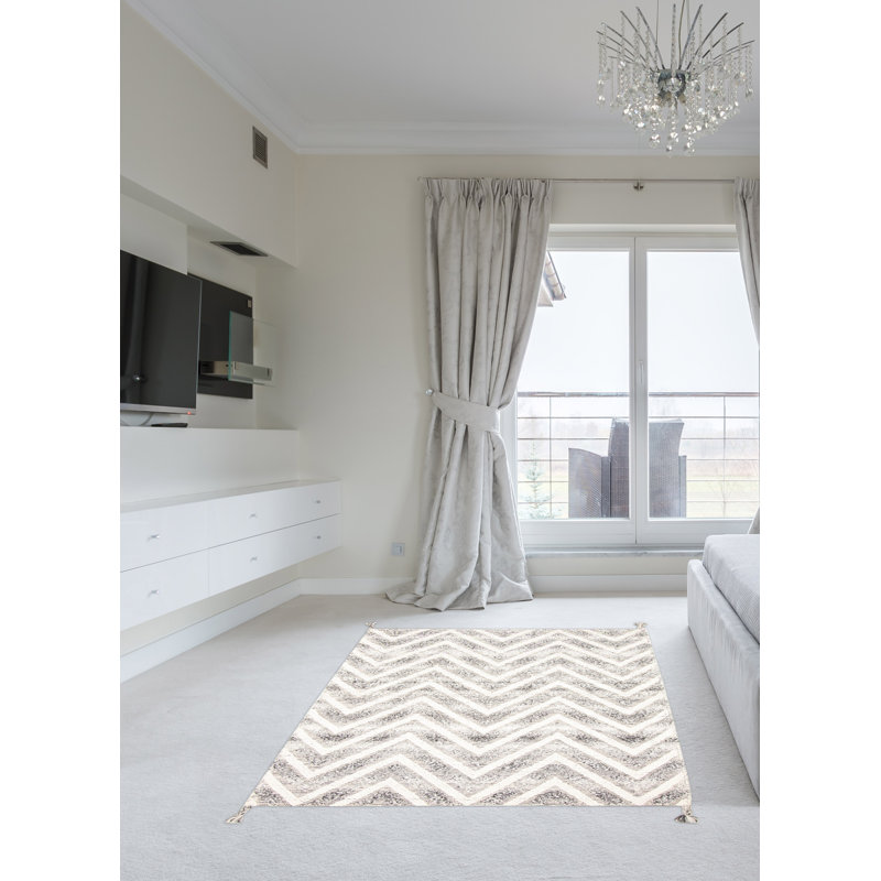 Tapis rectangulaire nouvel âge en laine 5 pi x 8 pi 3 po Benkert