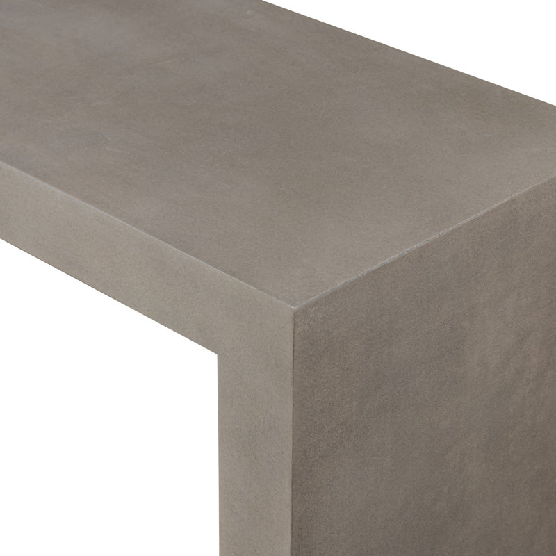 Parish Outdoor Buffet & Console Table, Gray Concrete