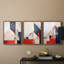 Ensemble de 3 reproductions de giclées encadrées, grange Americana, série XXIII - prêt à être accroché-107257499-107257492