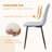 Upholstered Side Chairs With Metal Legs,Armless Dining Chair For Living Room,Kitchen,Dining Room-1312306679-1325694423