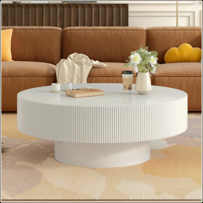 Table basse élégante Elegant Easy, Blanc